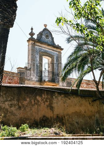 Arch In Garden Of Estoi Palace
