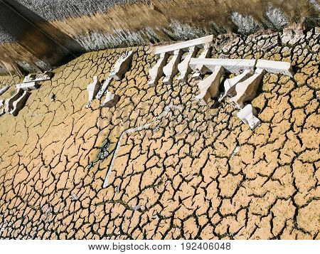Dried Pool In Garden Of Estoi Palace