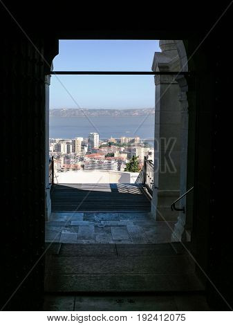 Above View Of Marseilles City From Basilica