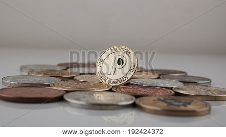 Gold Peercoin Coin
