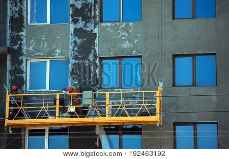 The Gondola Lift Or Scaffold