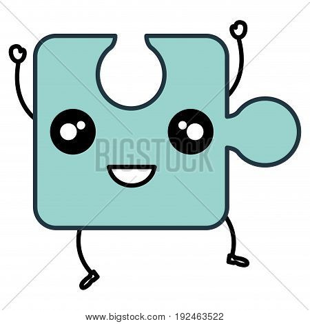 Puzzle tokens flat icon vector illiustration design flat