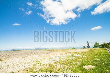 Beautiful landscape mountain view of Utsukushigahara is one of the most important and popular natural place in Nagano Japan.