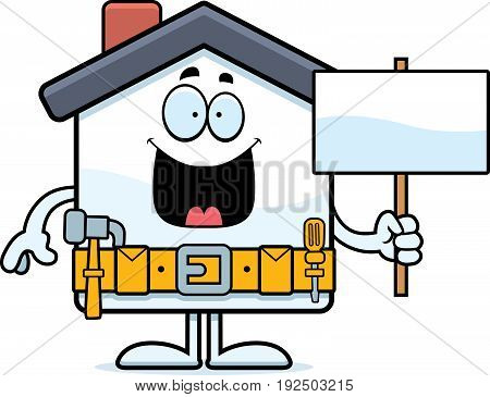Cartoon Home Improvement Sign