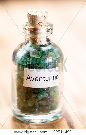 Green Aventurine In A Jar