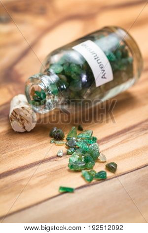 Green Aventurine In A Jar