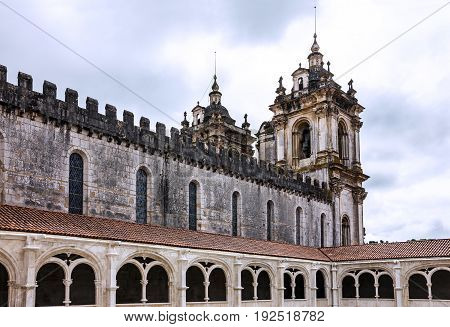 Church Alcobaca - Medieval Roman Catholic Monastery, Portugal