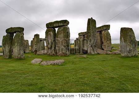 Stonehenge prehistoric rock formation in the United Kingdom