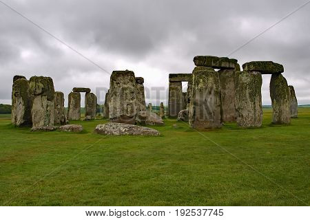 Stonehenge prehistoric rock formation in the United Kingdom