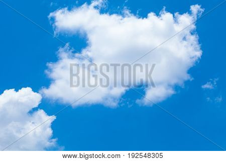 Clear blue sky day with clouds background