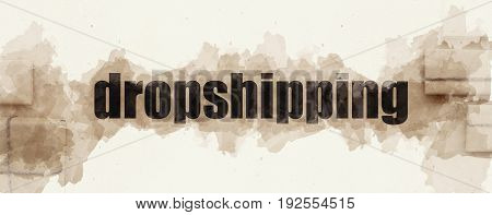 Dropshipping in Works. Direct delivery. Post services.