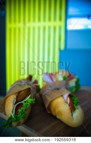 Snack Concept With Burgers