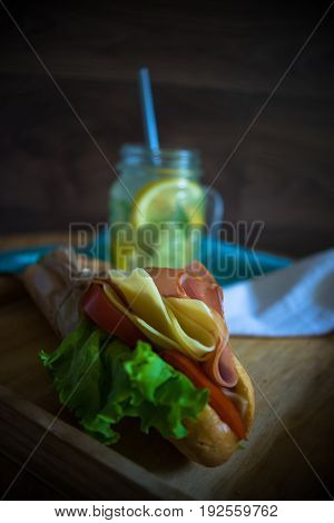 Snack Concept With Burgers
