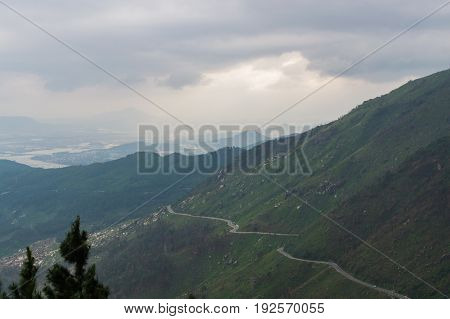 Hai Van Pass, Da Nang City, Vietnam.