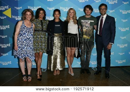 NEW YORK-MAY 21: The cast of 'Jane the Virgin' tv panel attends the 2017 Vulture Festival at Milk Studios on May 21, 2017 in New York City. 