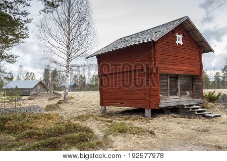 Halsingegard (Bortom aa) historic farm - Sweden Europe.