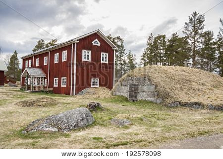 Halsingegard (Bortom aa) historic farm - Sweden Europe.