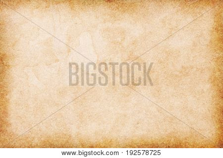 old empty stained beige vintage paper texture