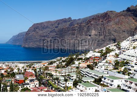 the suggestive view of los gigantes in Tenerife