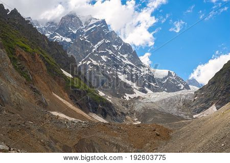 Wonderful View Of The Glacier