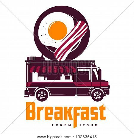 Fast Food Vector Flat Illustration