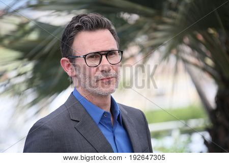 Michel Hazanavicius attends the 'Redoutable (Le Redoutable)' photocall during the 70th Cannes Film Festival at Palais on May 21, 2017 in Cannes, France. 