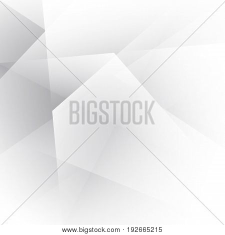 abstract geometric white and gray color with smooth lines background,vector illustration
