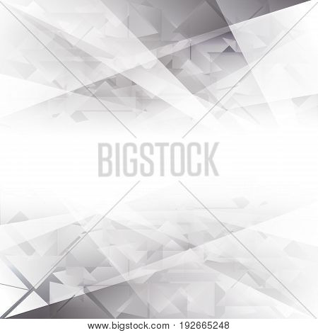abstract geometric white and gray color with smooth lines background,vector illustration
