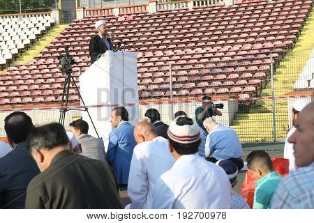 Muslims Celebrating Eid Al-fitr