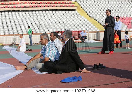 Muslims Celebrating Eid Al-fitr