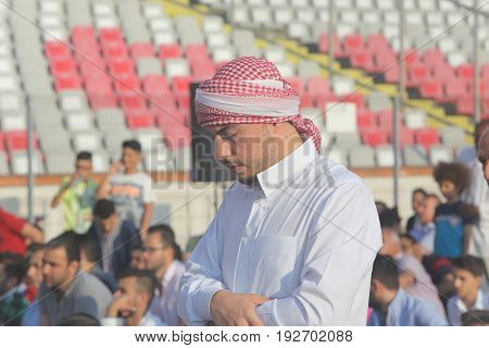 Muslims Celebrating Eid Al-fitr