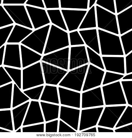 Abstract Mosaic Pattern. Pavement, Stonework Or Revetment Element With Random, Irregular Pieces. Tes