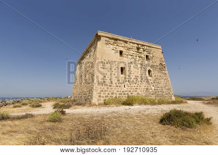 Tower Of San José In The Island Of Tabarca
