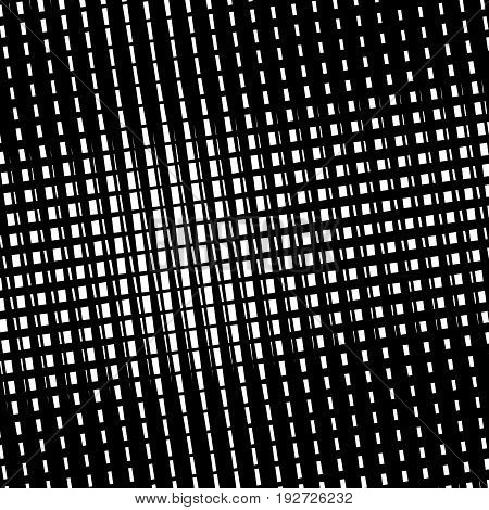 Geometric Black And White Texture. Mesh, Grid Pattern Of Lines