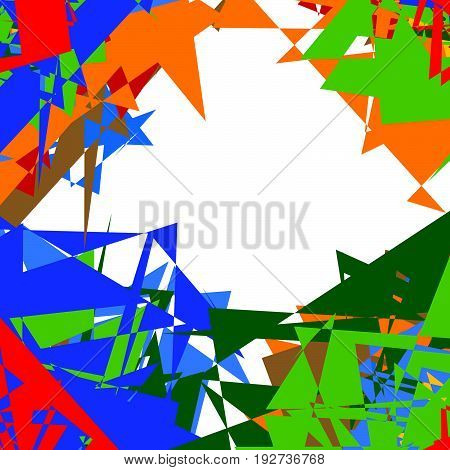 Abstract Multicolor, Mottled Illustration. Colorful Design Element, Pattern. Abstract Illustration W