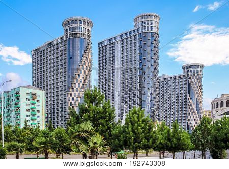 BATUMI GEORGIA-JULY 4 2015 Cityscape Batumi. Georgia country