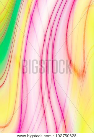 Abstract pastel shades wavy background covered red and purple washouts