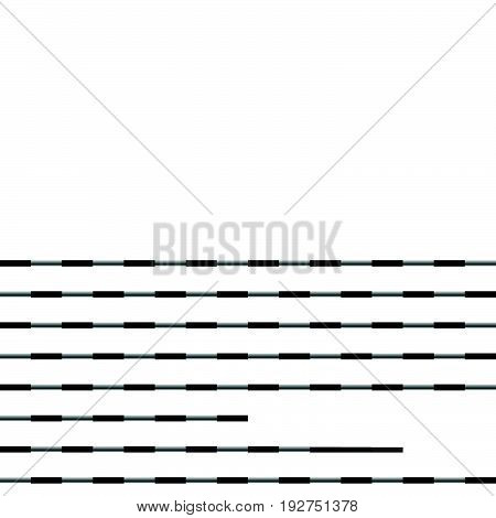 Black And White Seamless Geometric Pattern. Repeatable Texture / Background. Checkered Backdrop