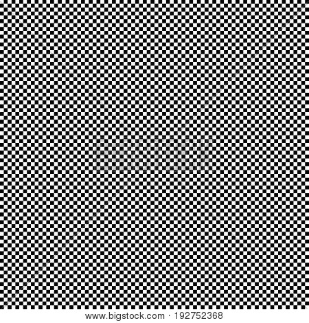 Black And White Seamless Geometric Pattern. Repeatable Texture / Background. Checkered Backdrop