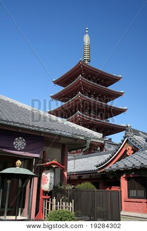 Asakusa Tempel in Tokio