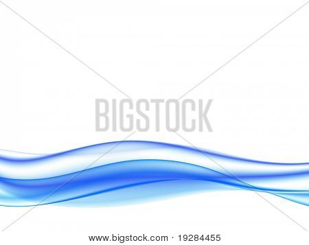 Blauwe golven