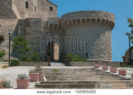 Badiali castle in the San Nicola island, Tremiti