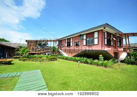 Upside Down House At Tamparuli, Sabah