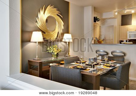 Apartment Dining Room