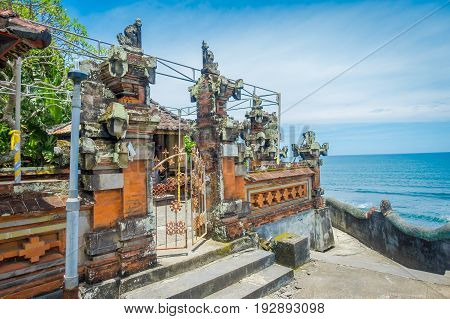 BALI, INDONESIA - MARCH 05, 2017: Pura Ulun Danu Bratan is a major Shivaite and water temple on Bali island, Indonesia.
