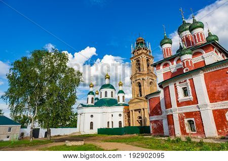 Church Of The Smolensk Icon Of The Mother Of God Of The 18Th Century In Uglich, Russia