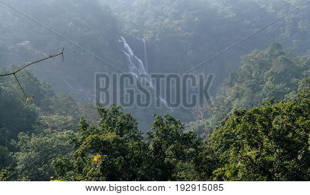 Lodh or Burhaghat waterfall in Jharkhand India.