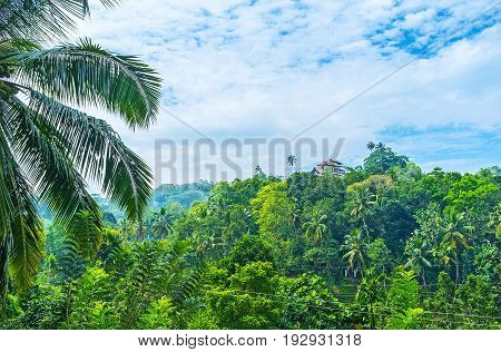 Lankathilaka Vihara Among The Jungles