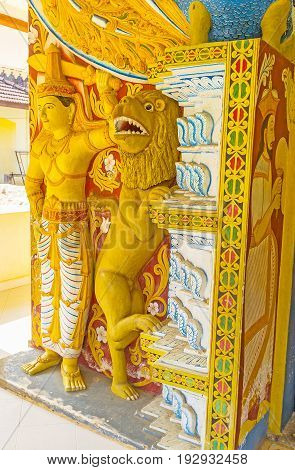Decorations Of Old Temple