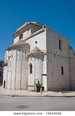 Basilica del Santo Sepolcro. Barletta. Apulien.